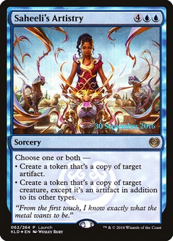 Saheeli's Artistry (Launch Weekend promo)