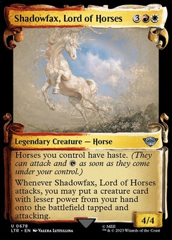 Shadowfax, Lord of Horses (scroll)