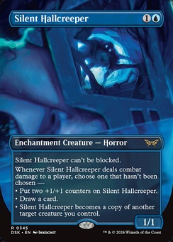 Silent Hallcreeper (borderless etched)