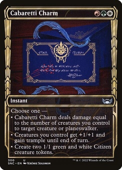 Cabaretti Charm (showcase)