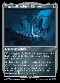 Yggdrasil, Rebirth Engine (etched foil)