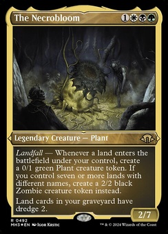 The Necrobloom (etched foil)