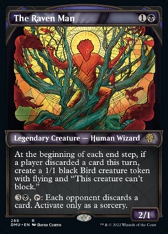 The Raven Man (showcase - foil)