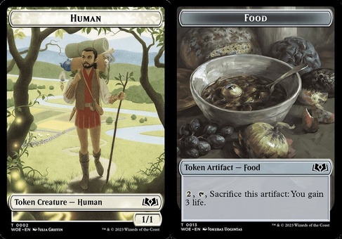 Human // Food #13 (token foil)