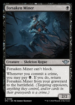 Forsaken Miner (foil)