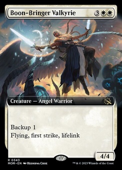 Boon-Bringer Valkyrie (extended art foil)
