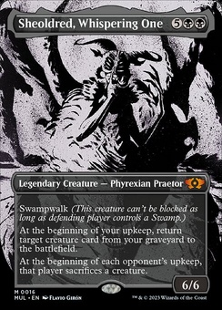 Sheoldred, Whispering One (showcase)