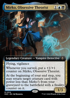 Mirko, Obsessive Theorist (extended art)