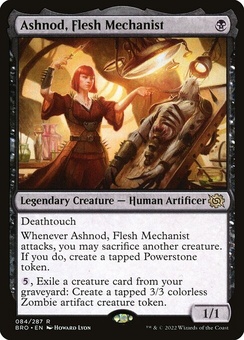 Ashnod, Flesh Mechanist (foil)