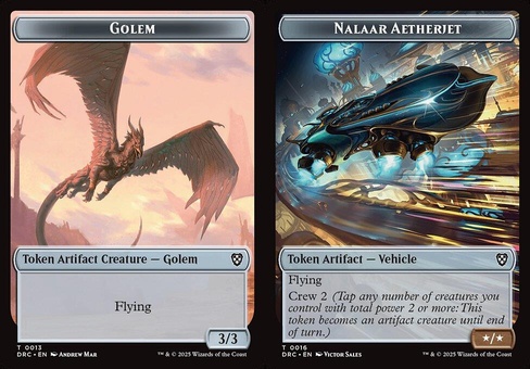 Golem #13 // Nalaar Aetherjet (token)
