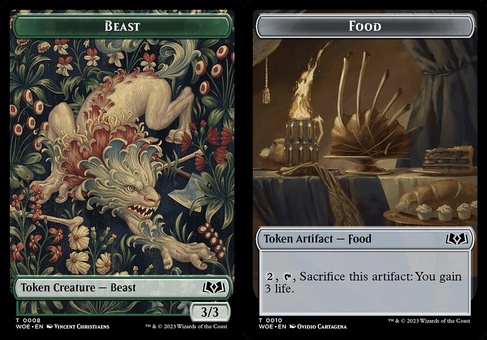 Beast // Food #10 (token foil)