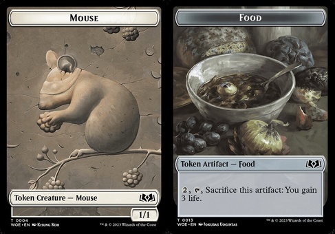 Mouse // Food #13 (token foil)