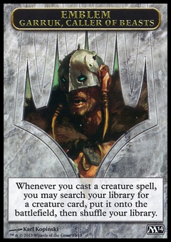Emblem - Garruk, Caller of Beasts