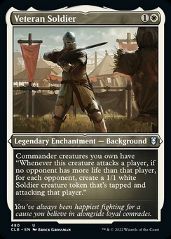 Veteran Soldier (etched foil)