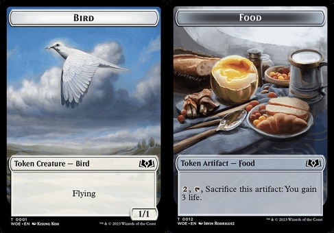 Bird // Food #12 (token foil)