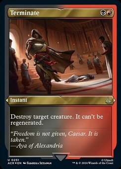 Terminate (etched foil)