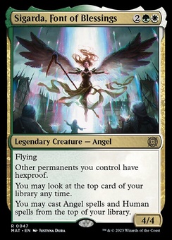Sigarda, Font of Blessings (foil)