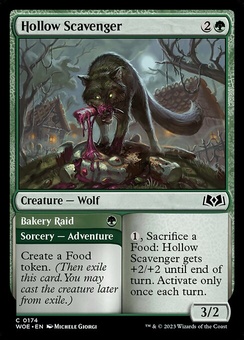 Hollow Scavenger // Bakery Raid (foil)