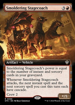 Smoldering Stagecoach (extended art)