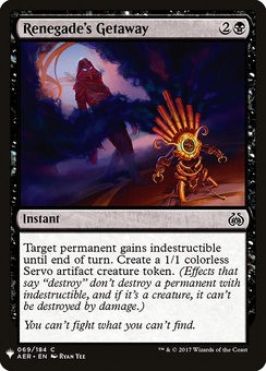 Renegade's Getaway (mystery booster)