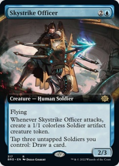 Skystrike Officer (extended art foil)