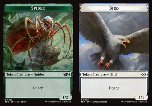 Spider // Bird (token)