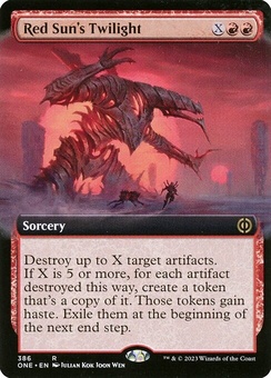 Red Sun's Twilight (extended art foil)
