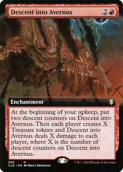 Descent into Avernus (extended art foil)