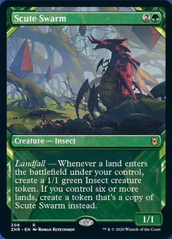 Scute Swarm (alternate art)