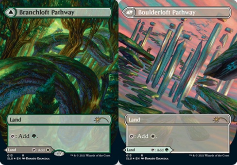 Branchloft Pathway // Boulderloft Pathway (borderless foil)