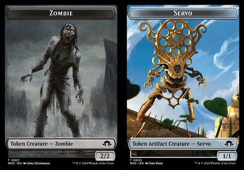 Zombie // Servo (token foil)