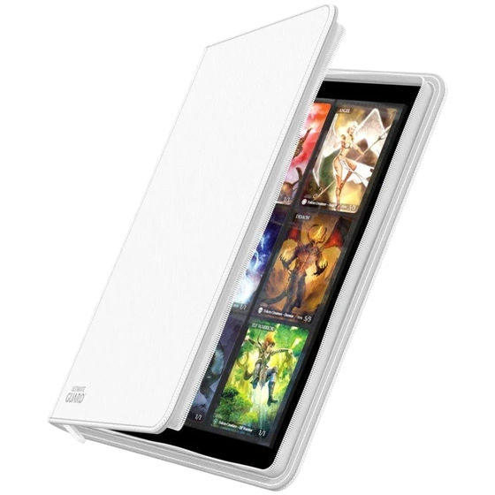 Ultimate Guard Zipfolio XenoSkin 18-Pocket White