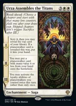 Urza Assembles the Titans (foil)
