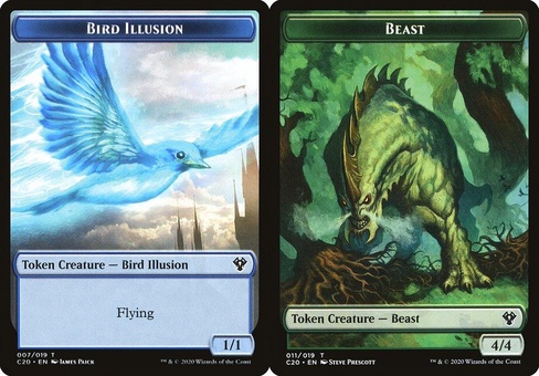 Bird Illusion // Beast (token)
