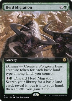 Herd Migration (extended art foil)