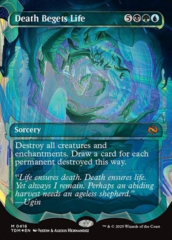 Death Begets Life (borderless showcase JP foil)