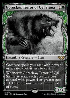 Goreclaw, Terror of Qal Sisma (showcase foil)