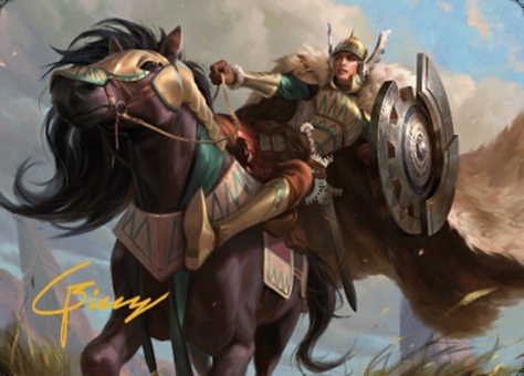 Knight of Dawn's Light (art series, signed)