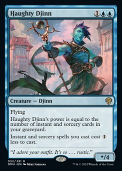 Haughty Djinn (promo pack stamp - foil)