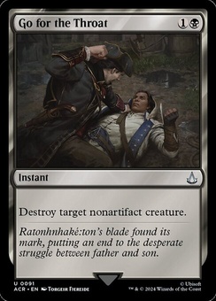 Go for the Throat (foil)