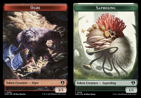 Ogre // Saproling (token)