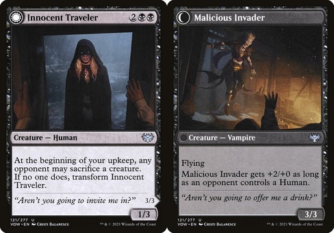 Innocent Traveler // Malicious Invader