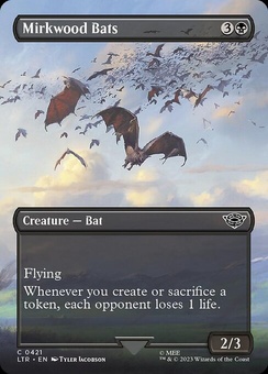 Mirkwood Bats (borderless foil)