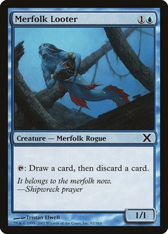 Merfolk Looter (10E GD)