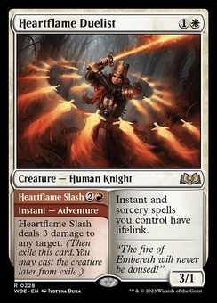 Heartflame Duelist // Heartflame Slash (foil)