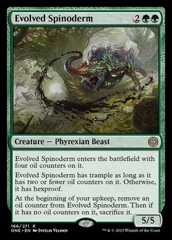 Evolved Spinoderm (promo pack stamp)