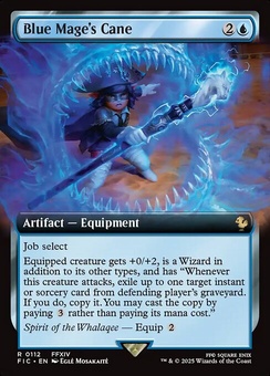Blue Mage's Cane (extended art)