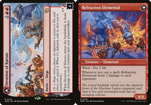 Invasion of Karsus // Refraction Elemental