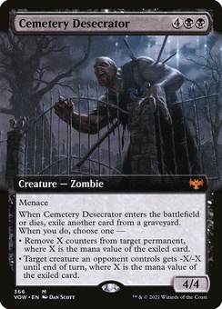 Cemetery Desecrator (extended art)