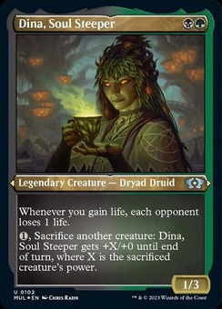 Dina, Soul Steeper (etched foil)